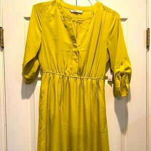 Old Navy Chartreuse Dress